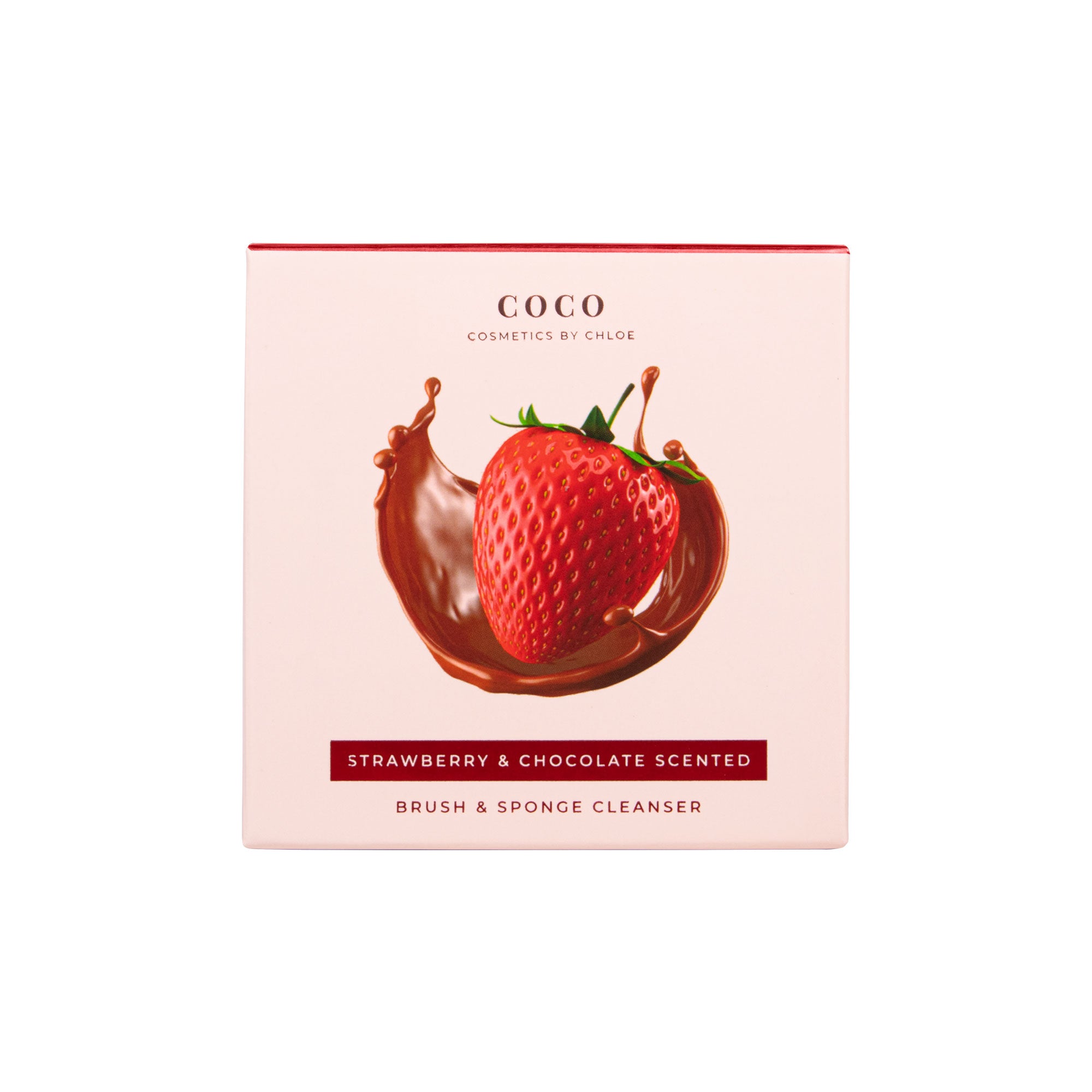 Strawberry and Chocolate Brush and Sponge Cleanser